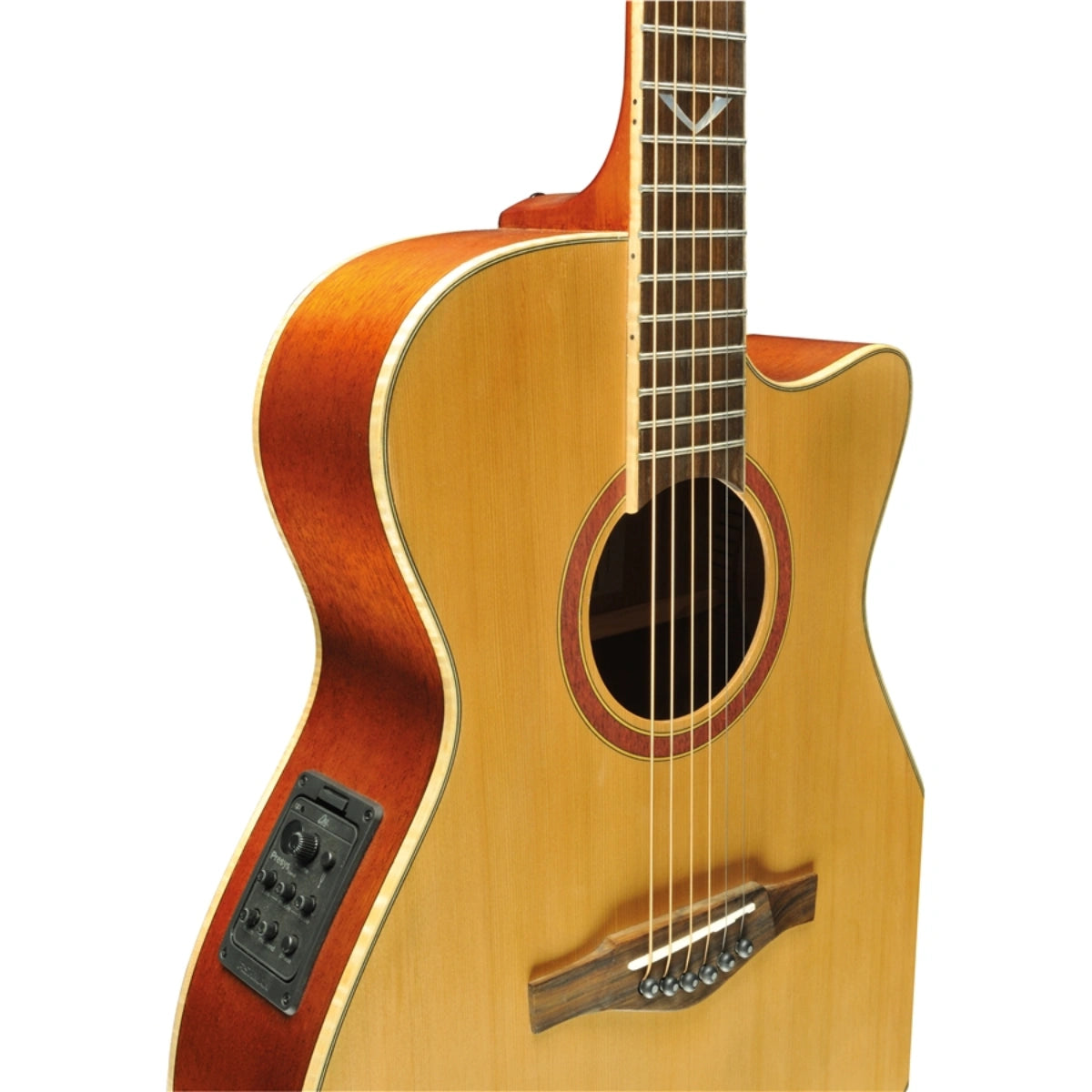 Đàn Guitar Acoustic Electric Eko EVO III 018 CW Blend EQ, Natural