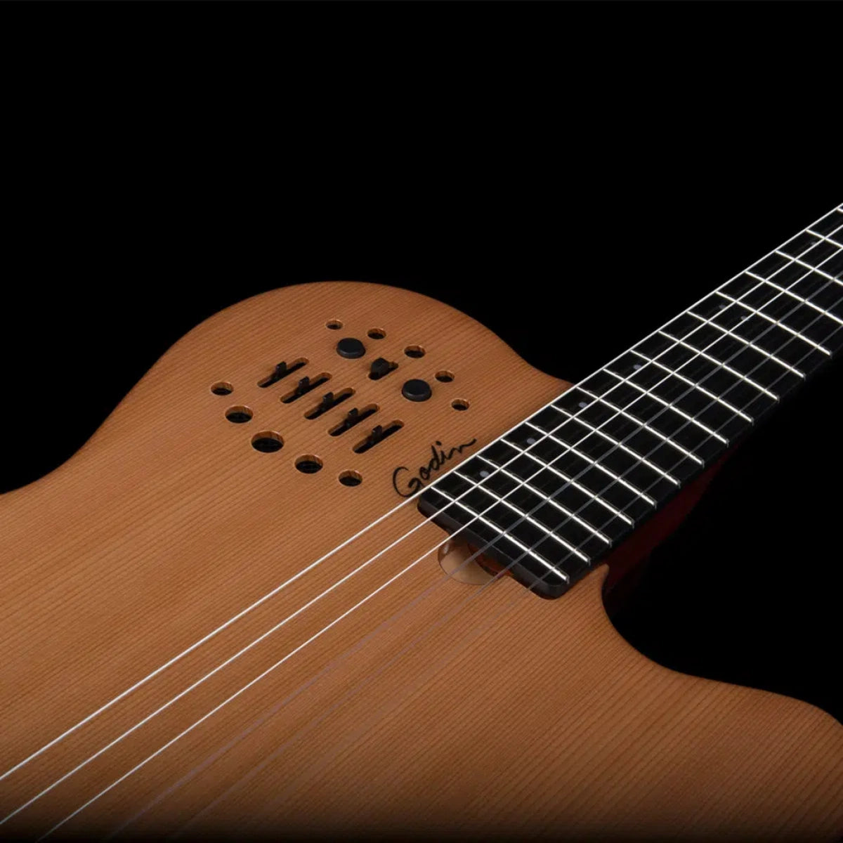 Đàn Guitar Điện Godin ACS SLIM Nylon Natural SG