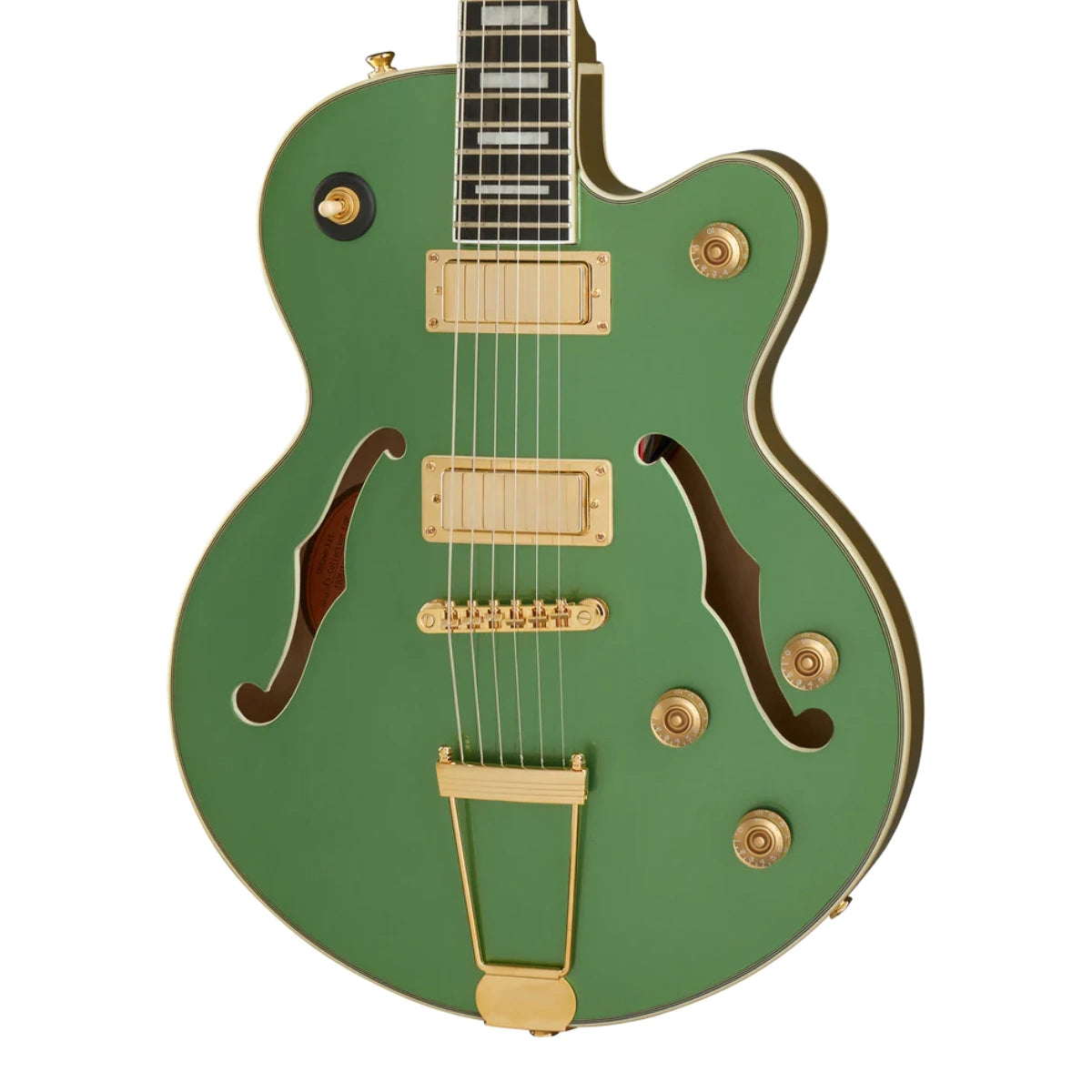 Đàn Guitar Điện Epiphone Uptown Kat ES, Emerald Green Metallic
