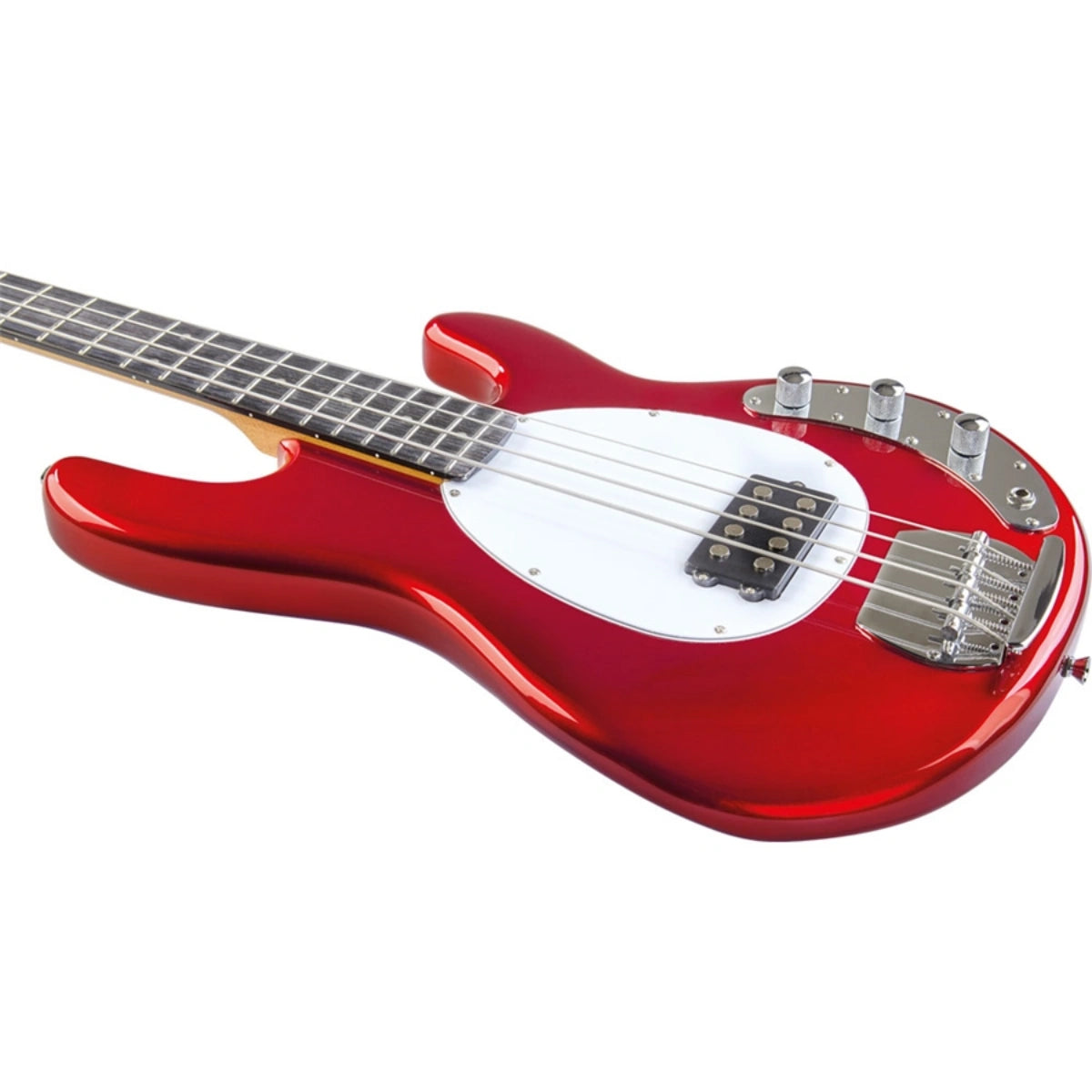 Đàn Bass Điện Eko MM 300, Chrome Red