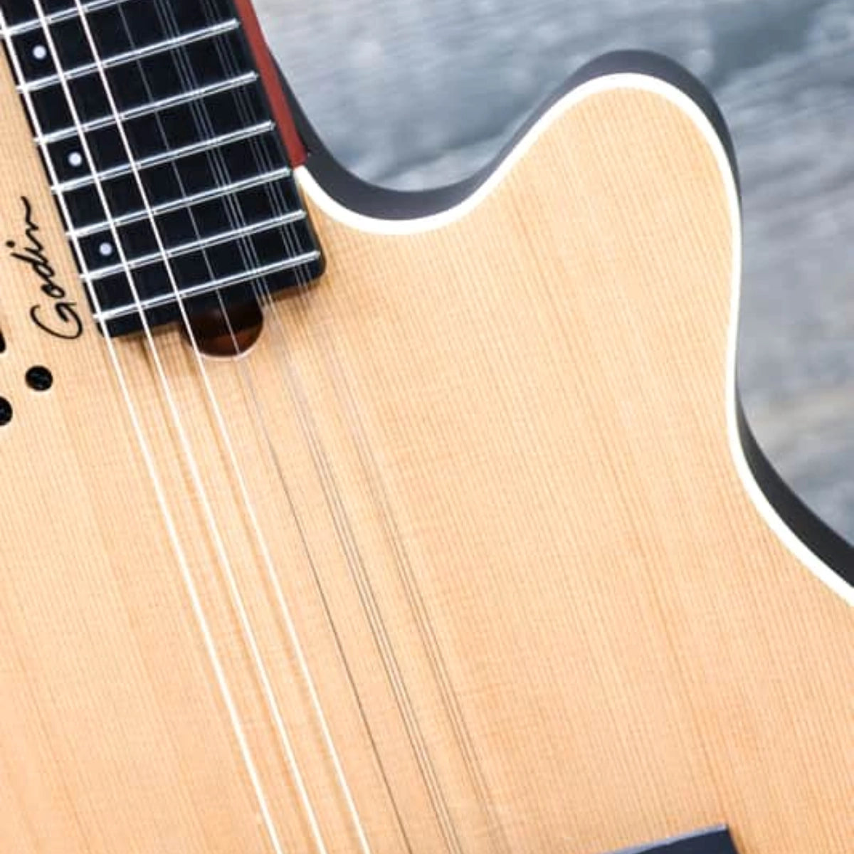 Đàn Guitar Điện Godin A10 Natural Steel Mahogany Cedar SG, Natural