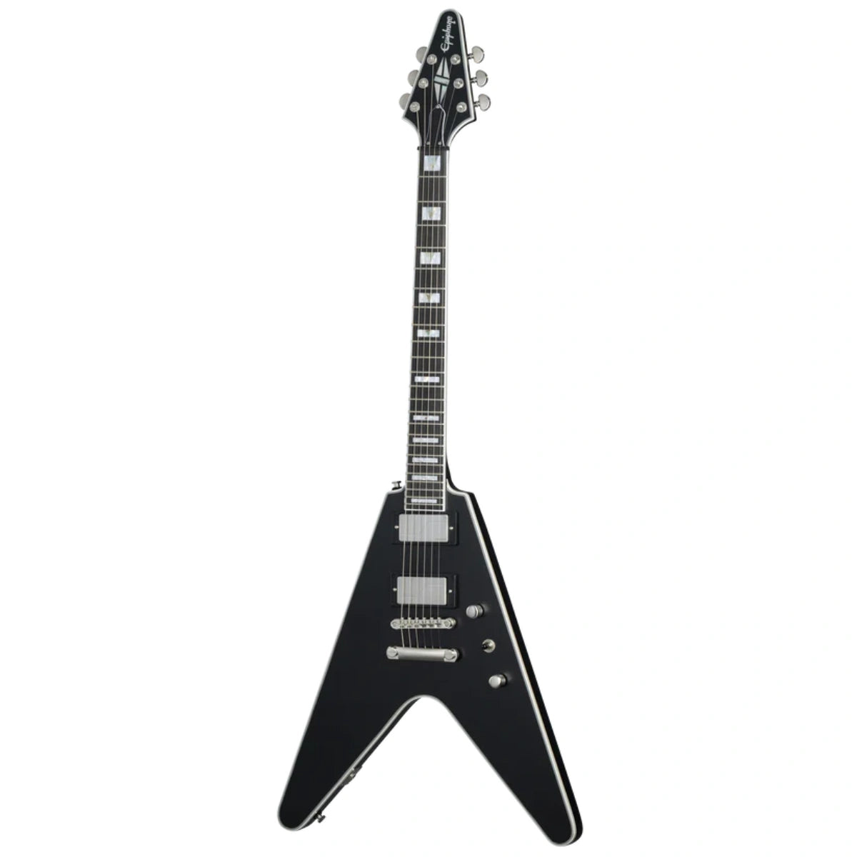 Đàn Guitar Điện Epiphone Flying V Prophecy, Aged Jet Black Metallic
