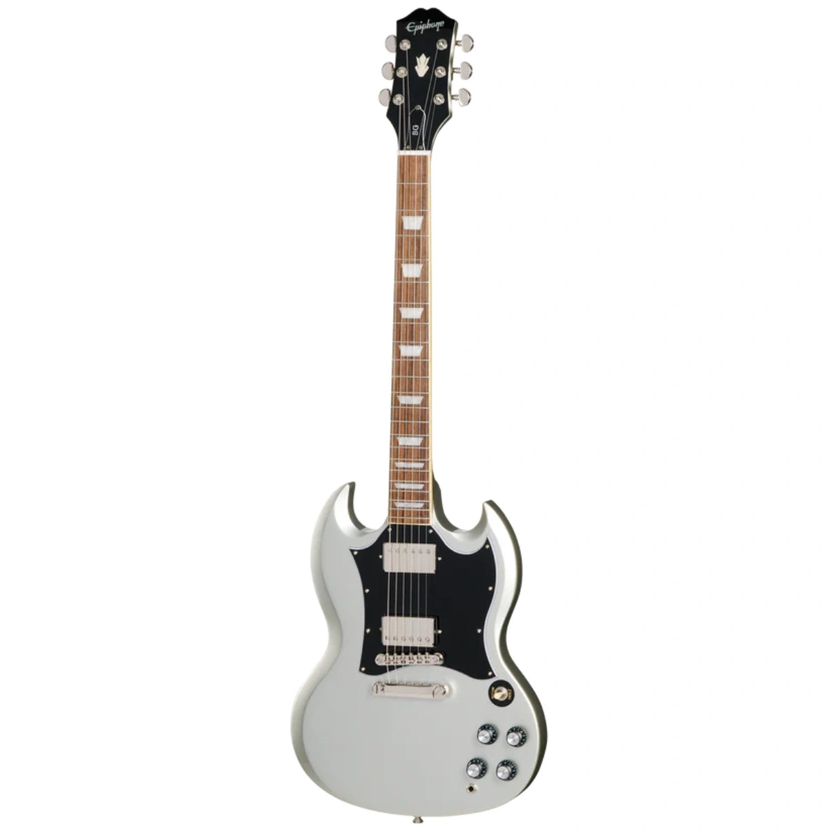 Đàn Guitar Điện Epiphone SG Standard, Silver Mist