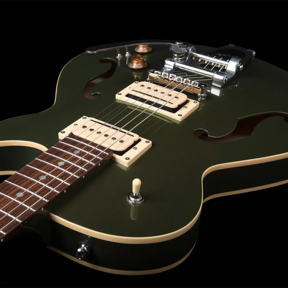 Đàn Guitar Điện Godin Montreal Premiere LTD Desert Green w/Bigsby Desert Green