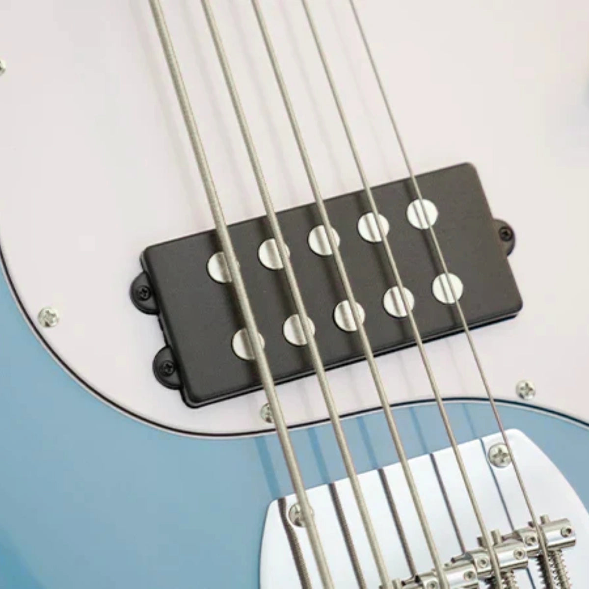 Đàn Guitar Bass Sterling by Music Man SUB Series StingRay 5, Chopper Blue