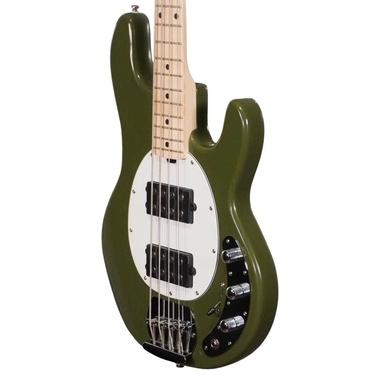 Đàn Guitar Bass Sterling by Music Man SUB Series StingRay HH, Olive
