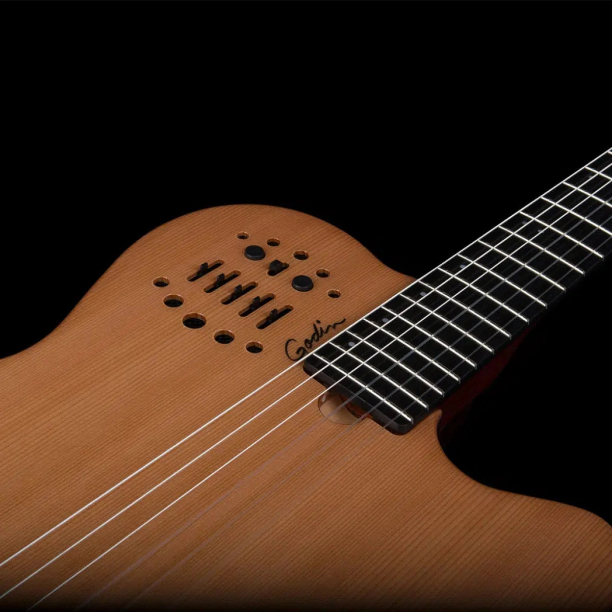 Đàn Guitar Điện Godin ACS SLIM Nylon Natural SG, Natural
