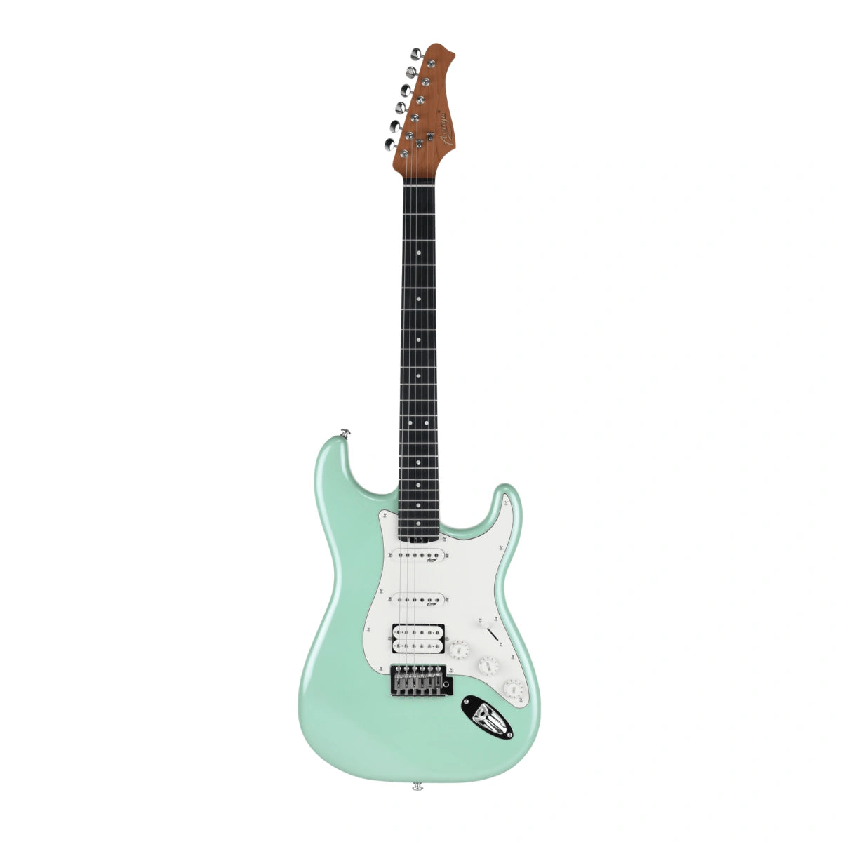 Đàn Guitar Điện Auriga STPRO+ Metallic green