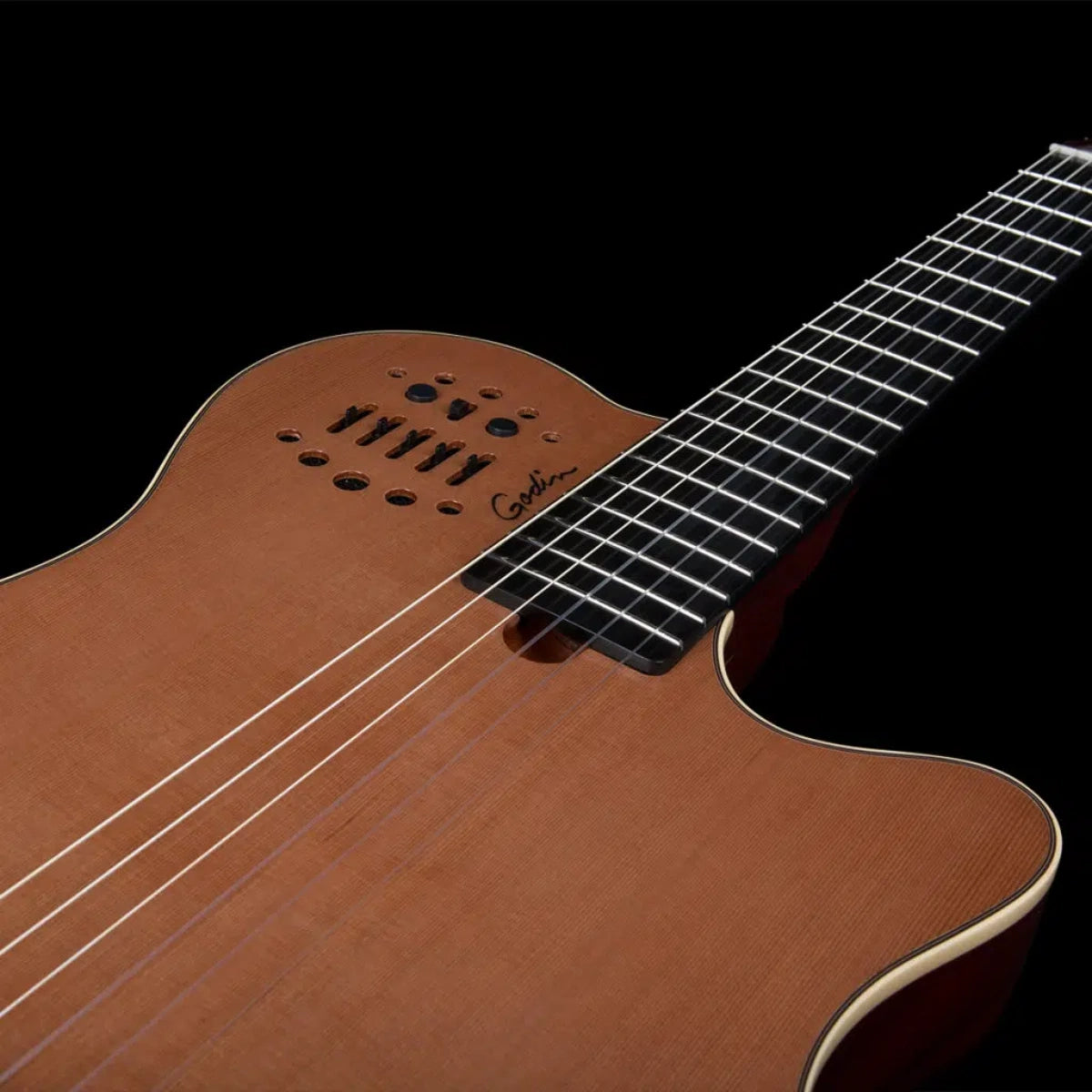 Đàn Guitar Điện Godin Multiac Grand Concert SA Natural HG, Natural