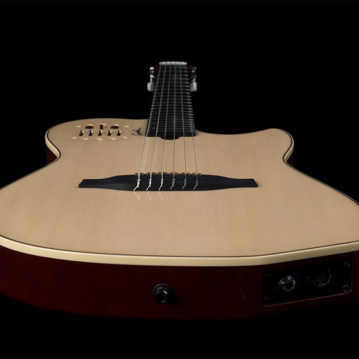 Đàn Guitar Điện Godin Multiac Nylon String Natural HG, Natural