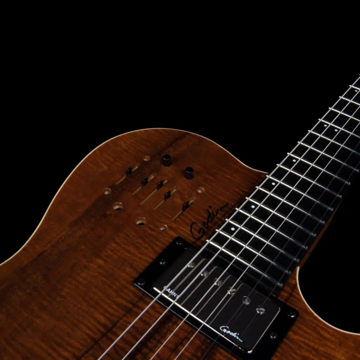 Đàn Guitar Điện Godin A6 ULTRA Extreme Koa HG
