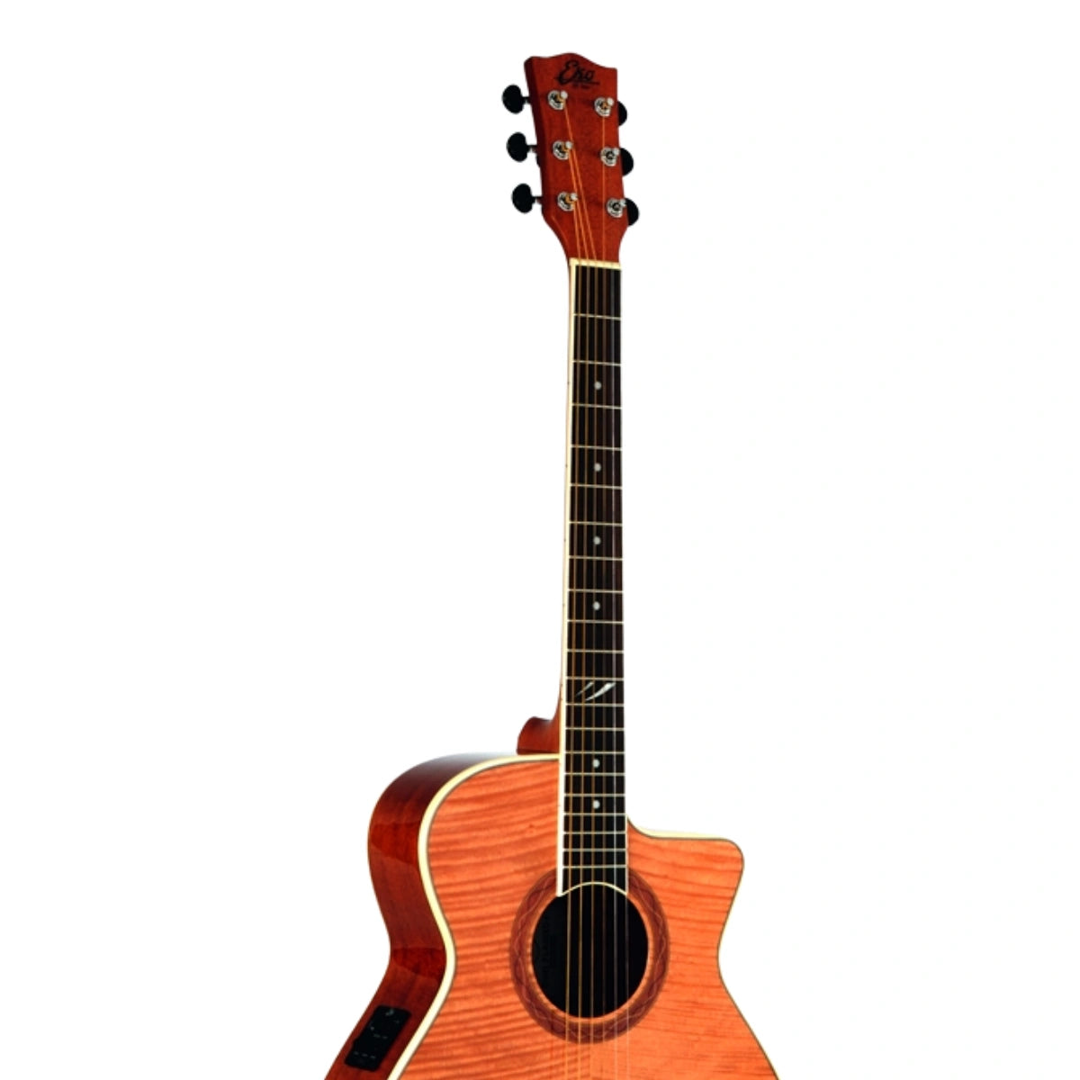 Đàn Guitar Acoustic Eko DUO 018 CW Flamed EQ, Natural