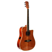 Đàn Guitar Acoustic Eko DUO D CW Flamed EQ, Natural