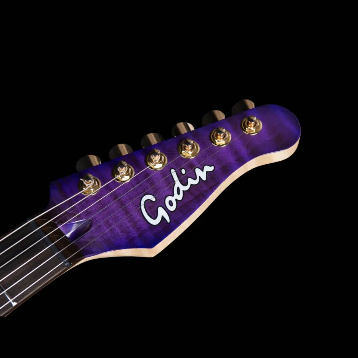 Đàn Guitar Điện Godin Artisan ST-II Amethyst, Black