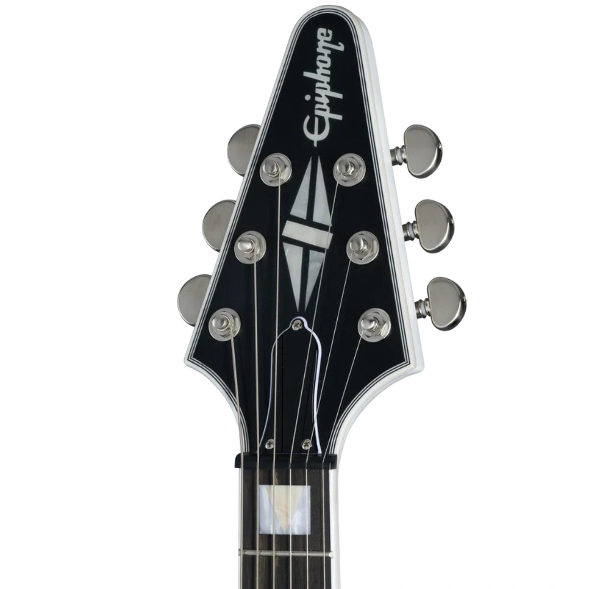 Đàn Guitar Điện Epiphone Flying V Prophecy Aged White Tiger Burst