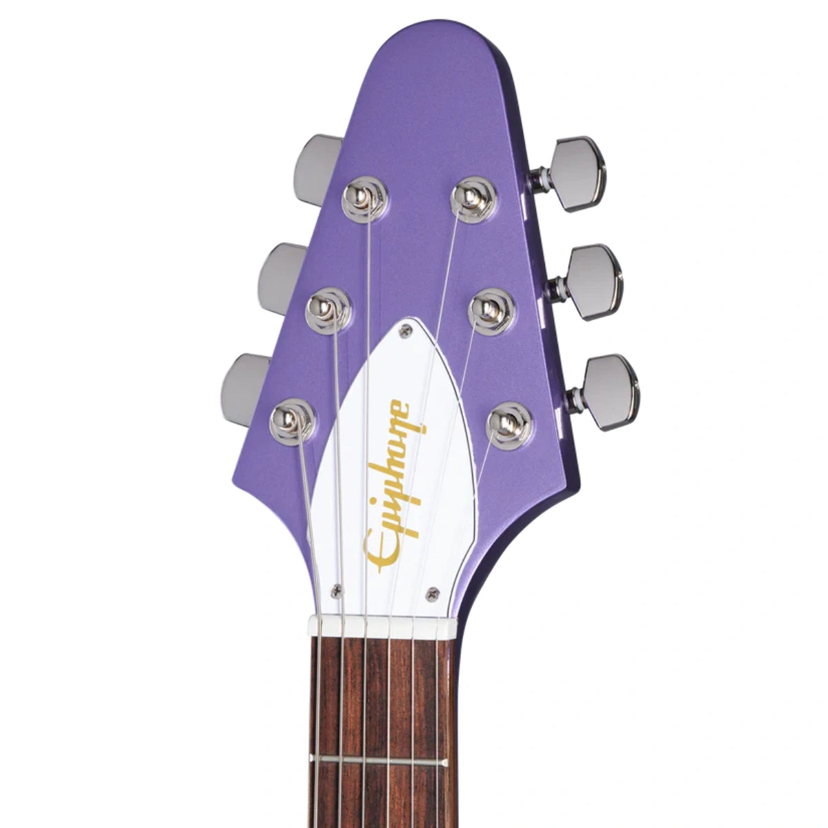Đàn Guitar Điện Epiphone Kirk Hammett 1979 Flying V, Purple Metallic