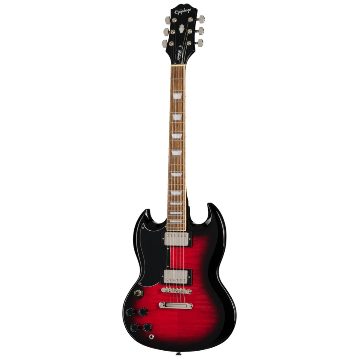 Đàn Guitar Điện Epiphone SG Tribute Plus Left Handed, Cherry Burst