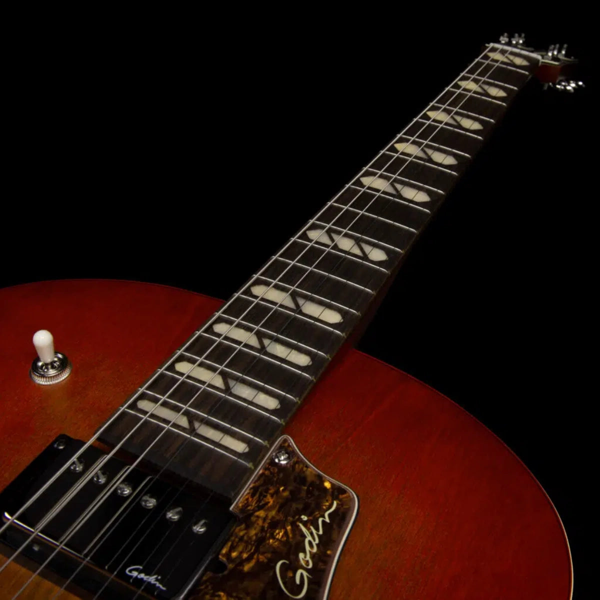 Đàn Guitar Điện Godin 5th Avenue Jumbo HB Memphis Sun