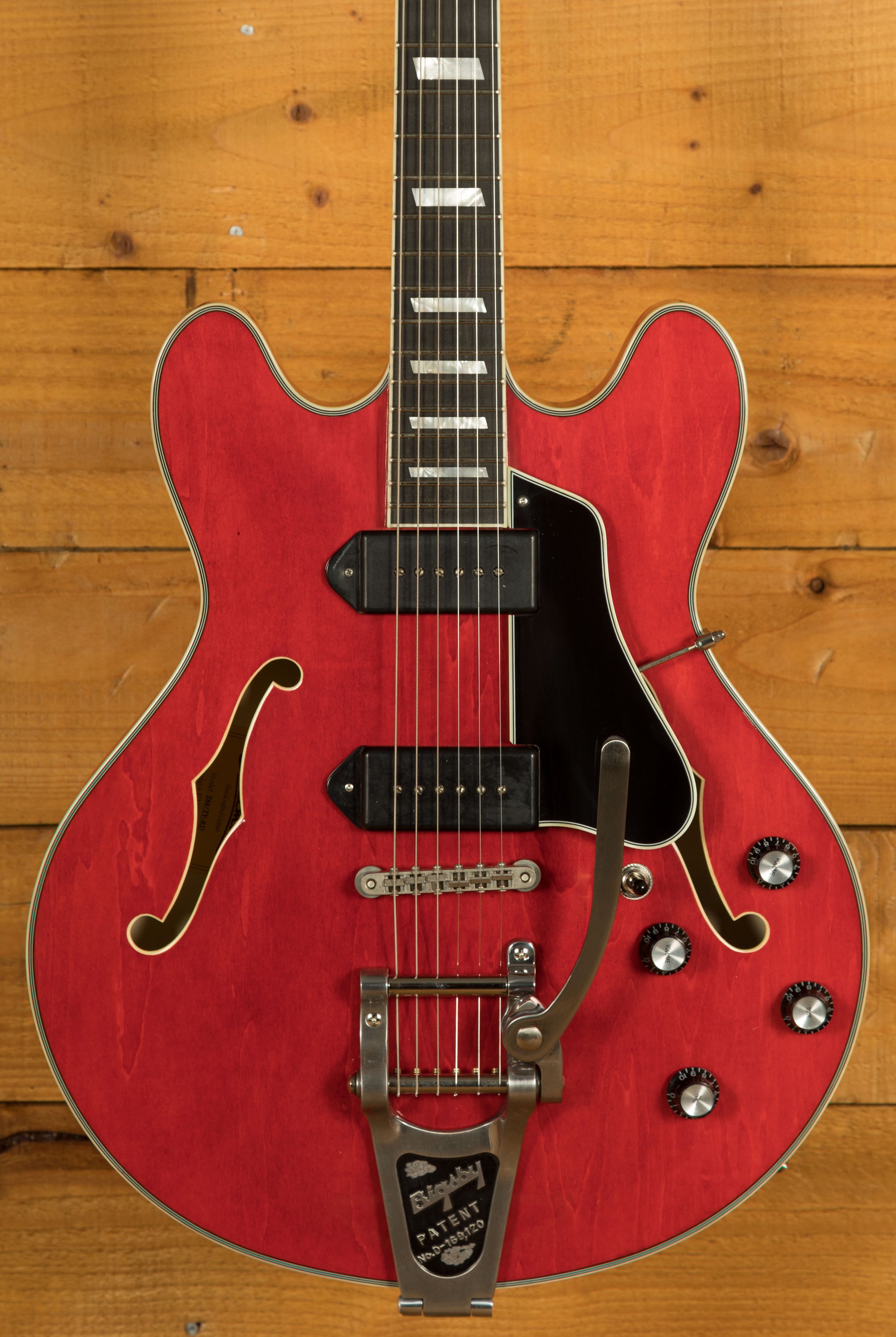 Đàn Guitar Điện Eastman Truetone Vintage Gloss T64/TV-RD/Red