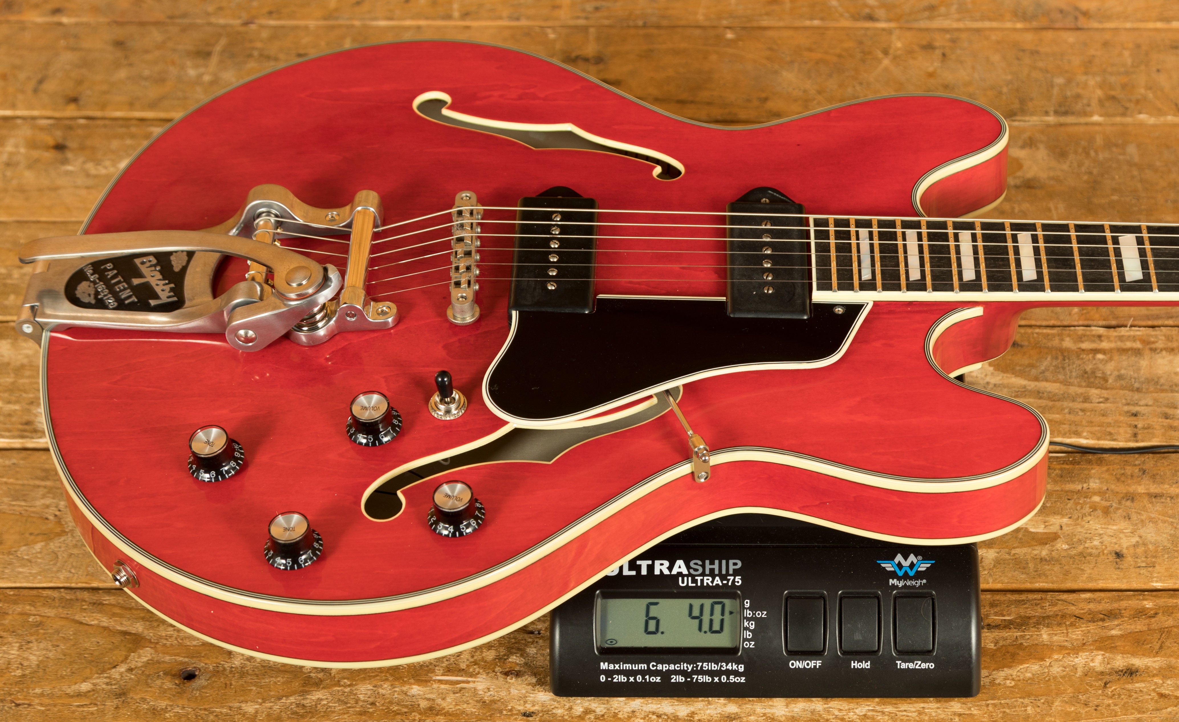Đàn Guitar Điện Eastman Truetone Vintage Gloss T64/TV-RD/Red
