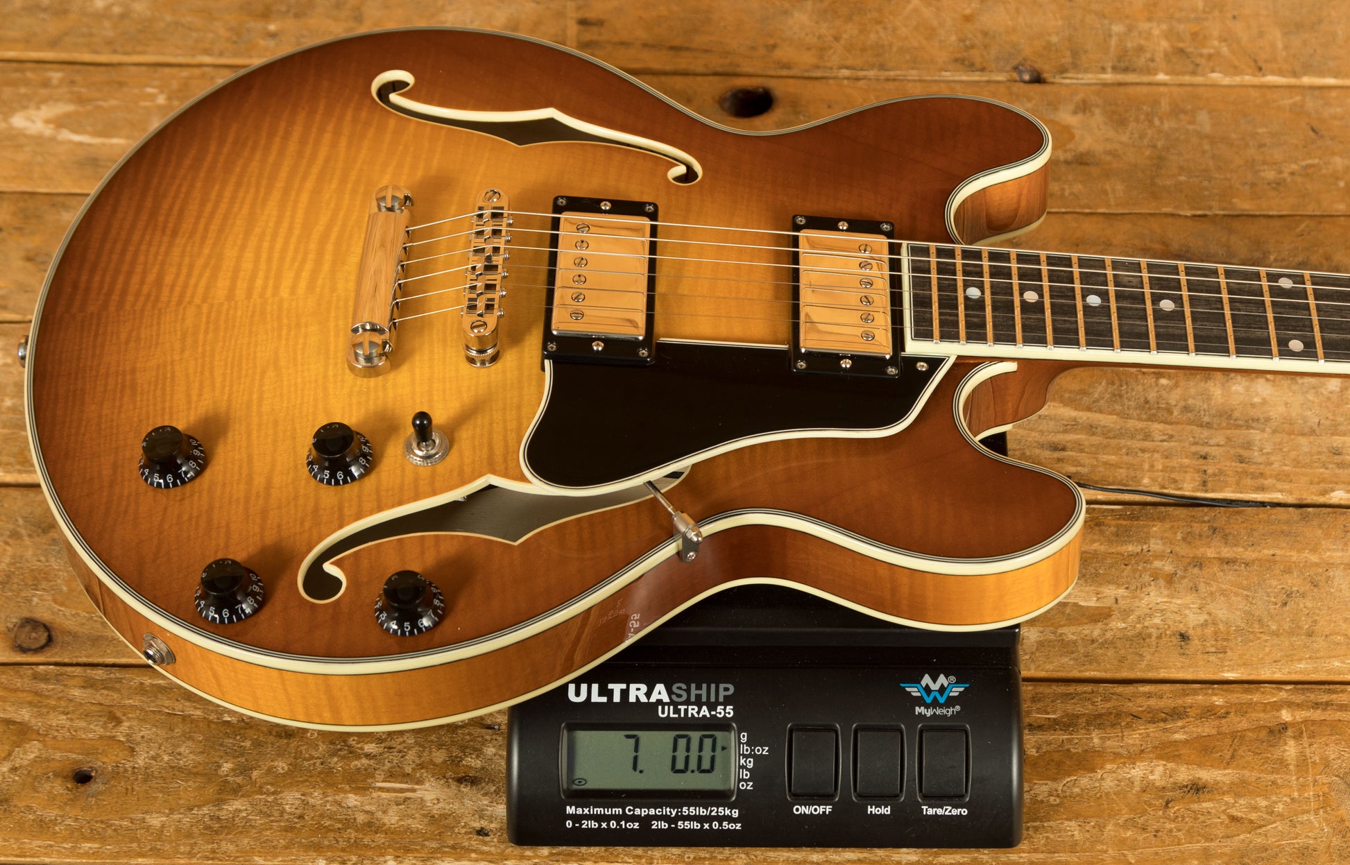 Đàn Guitar Điện Eastman Truetone Gloss T484-GB | Goldburst