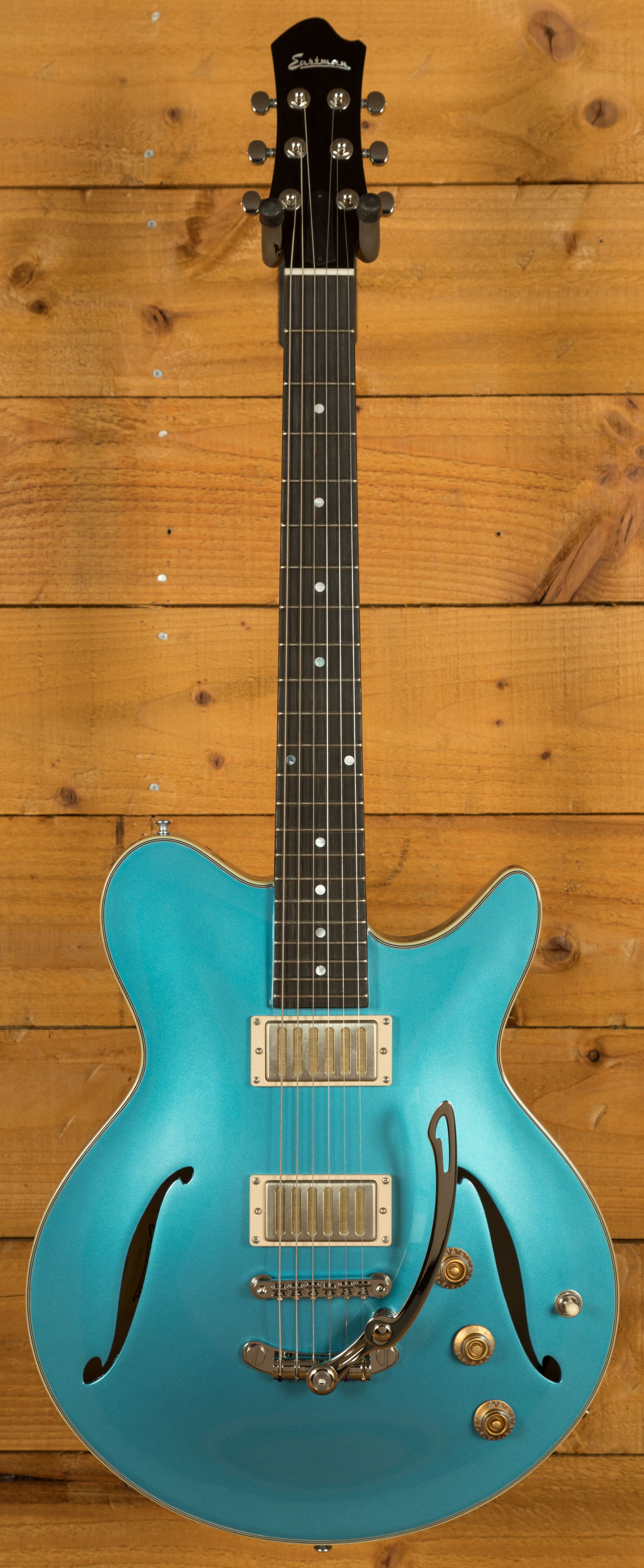 Đàn Guitar Điện Eastman Truetone Gloss Romeo LA | Celestine Blue