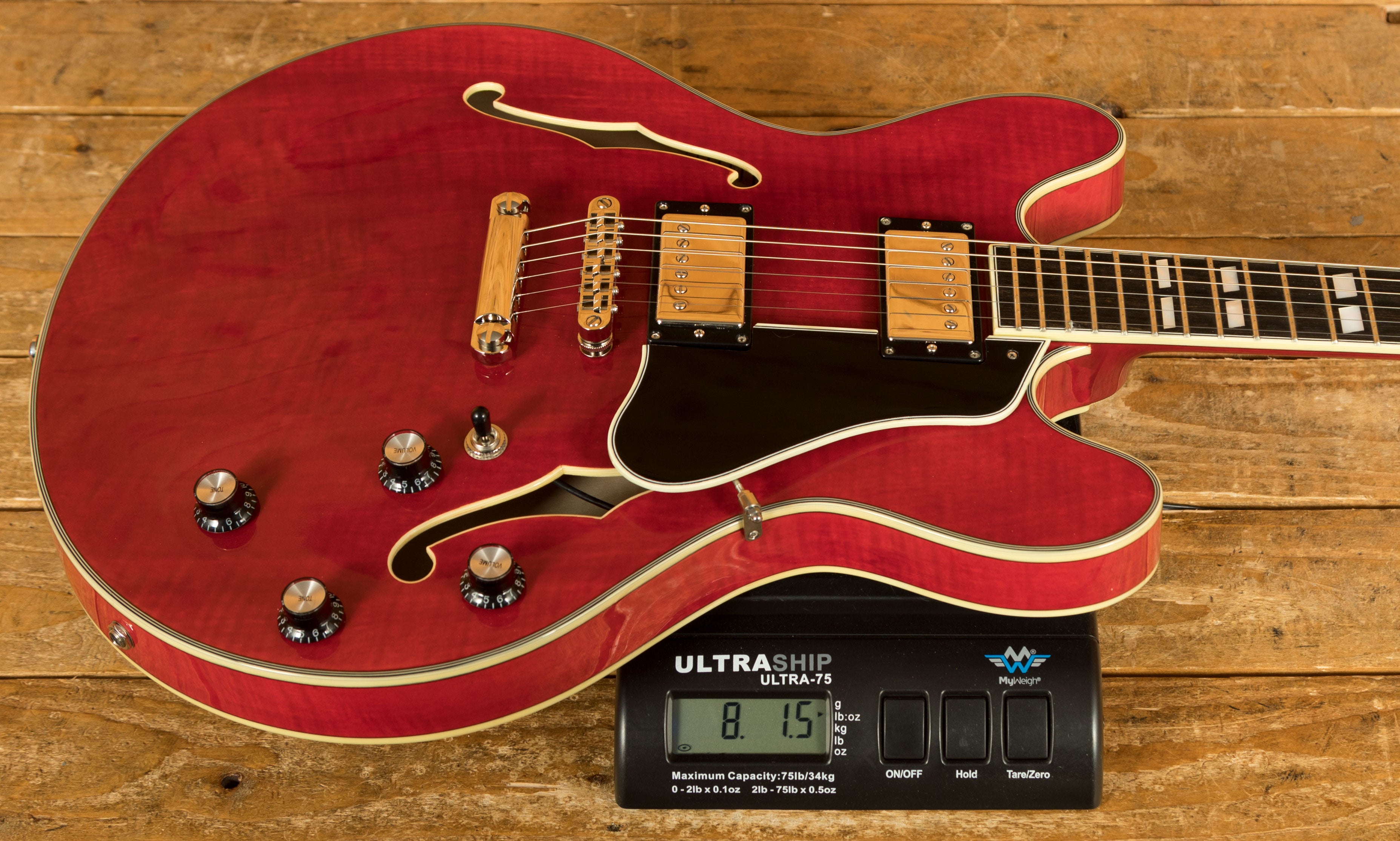 Đàn Guitar Điện Eastman Truetone Gloss T486-RD | Red