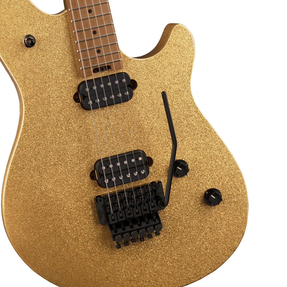 Đàn Guitar Điện EVH Wolfgang WG Standard, Gold Sparkle