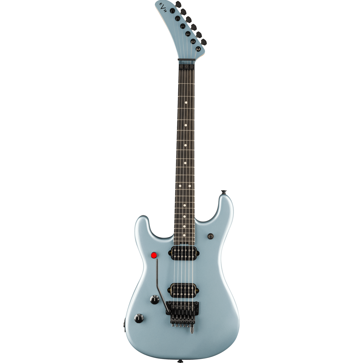 Đàn Guitar Điện EVH 5150 Series Standard LH Ebony, Ice Blue Metallic