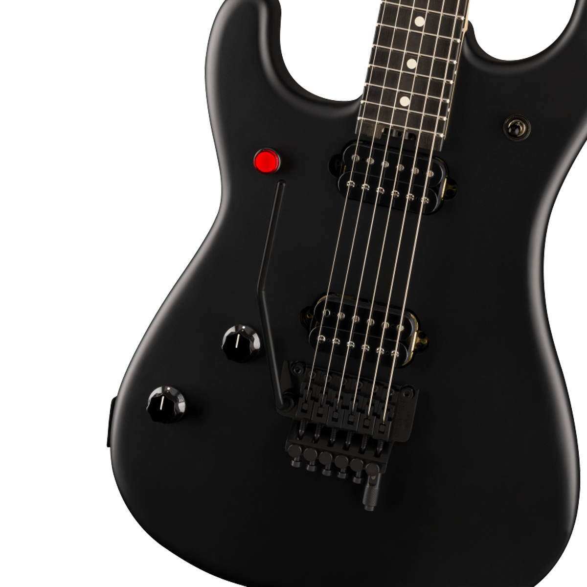 Đàn Guitar Điện EVH 5150 Series Standard LH Ebony, Stealth Black