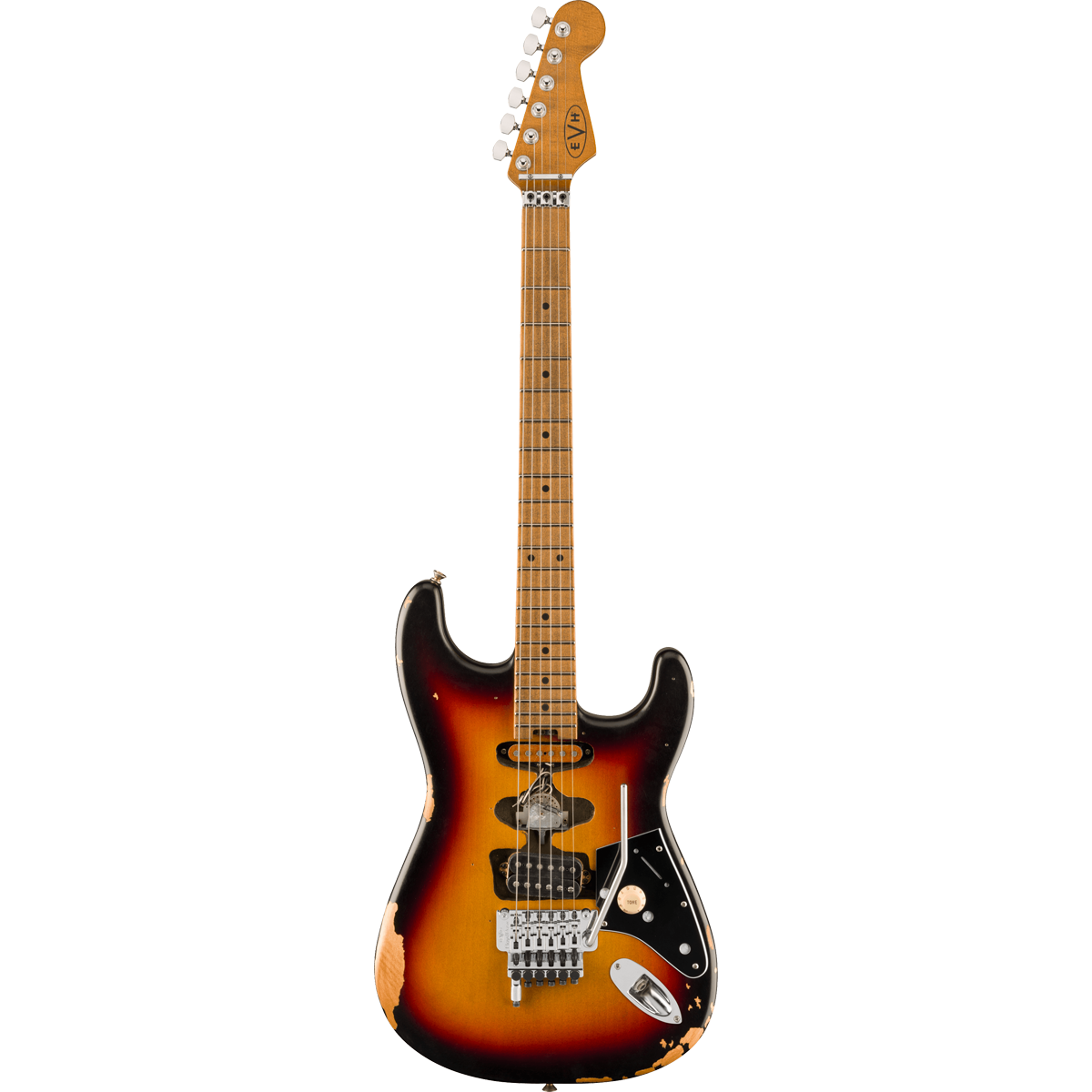 Đàn Guitar Điện EVH Frankenstein Relic Series, Vintage Sunburst