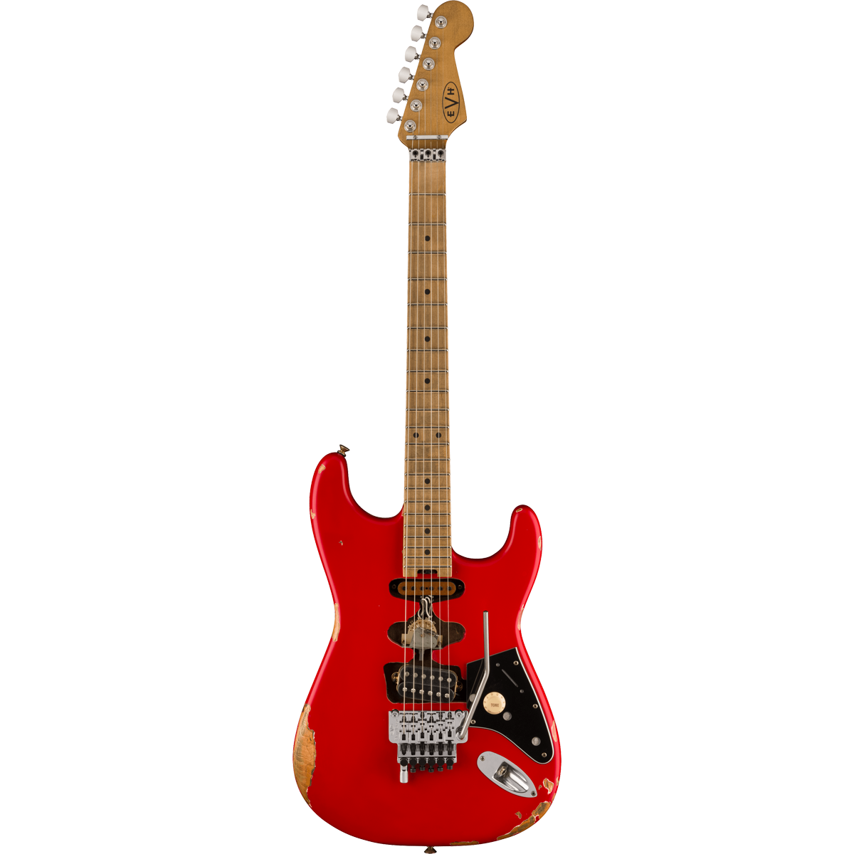 Đàn Guitar Điện EVH Frankenstein Relic Series, Red