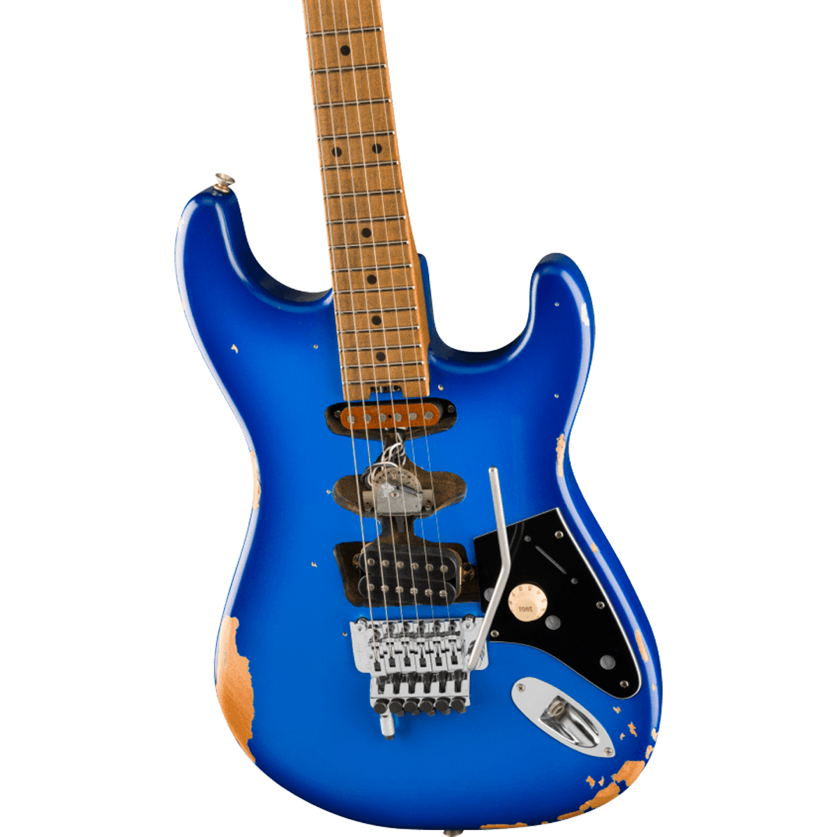 Đàn Guitar Điện EVH Frankenstein Relic Series, Blueburst
