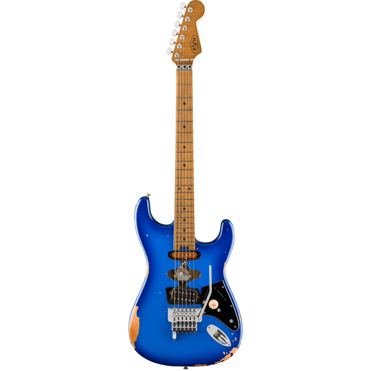Đàn Guitar Điện EVH Frankenstein Relic Series, Blueburst