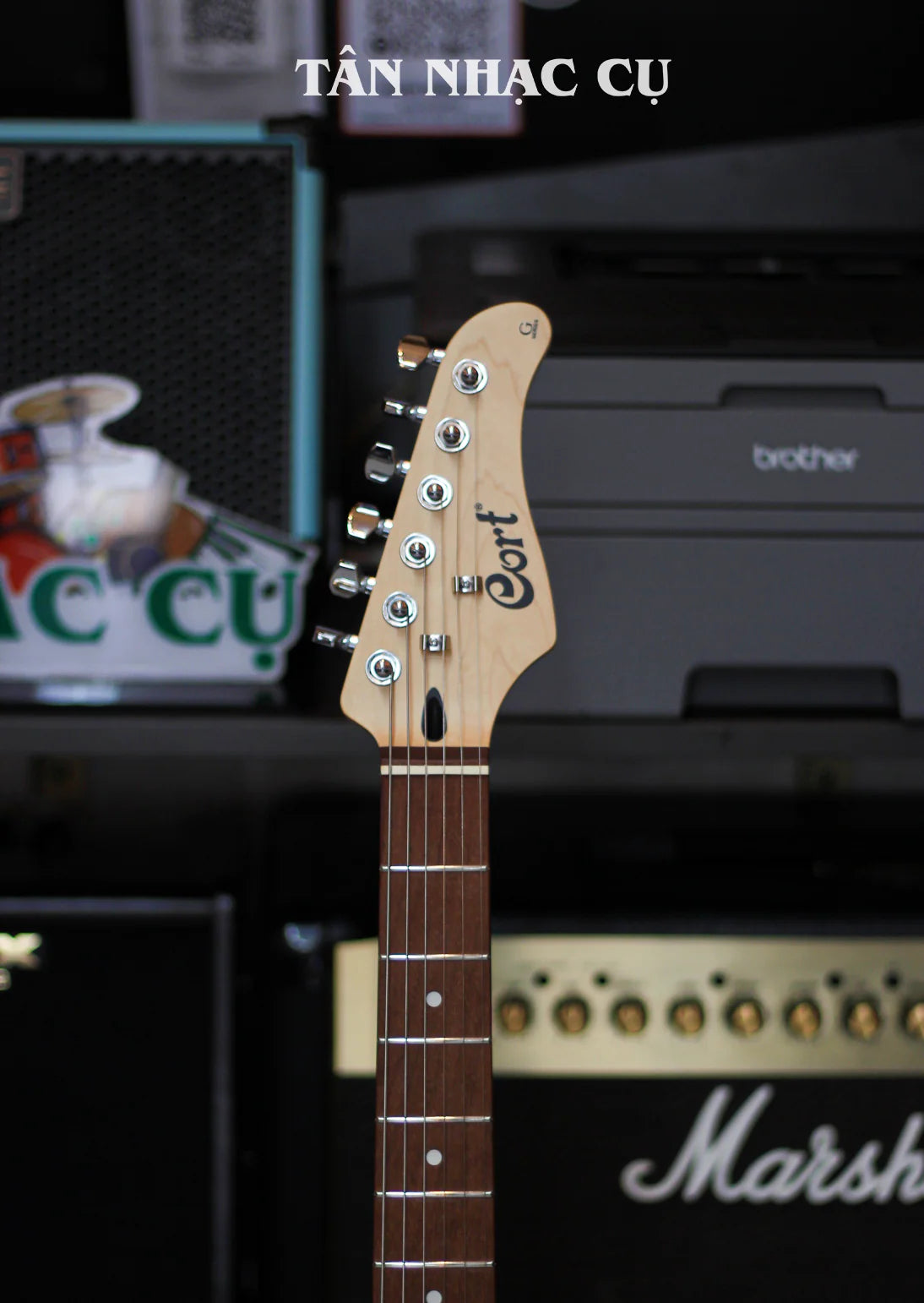 Đàn Guitar Điện Cort G110 HSS Electric Guitar, Artic Black