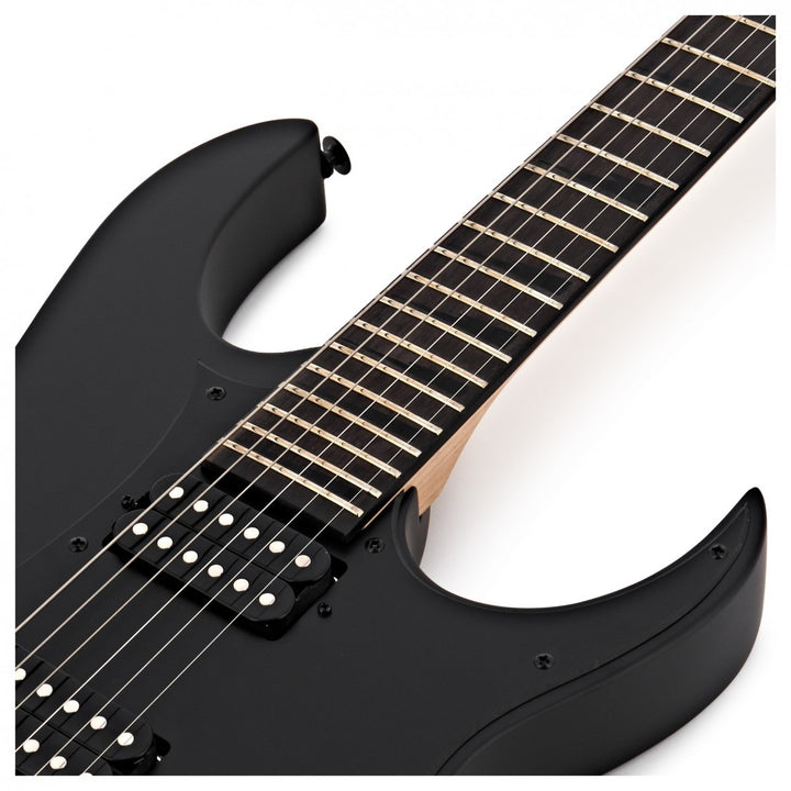 Đàn Guitar Điện Ibanez GRGR131EX Black Flat