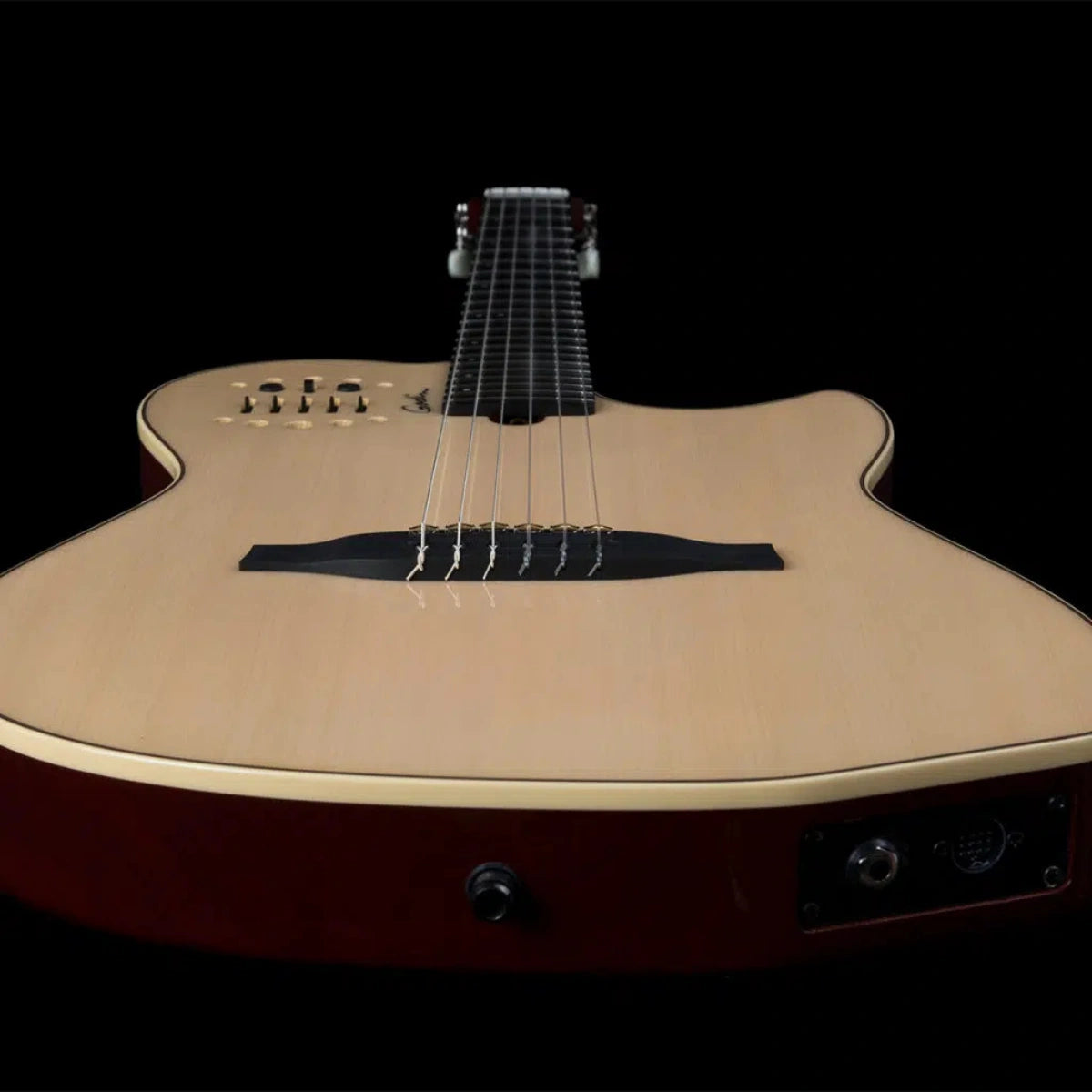Đàn Guitar Điện Godin Multiac Nylon String Natural HG, Natural