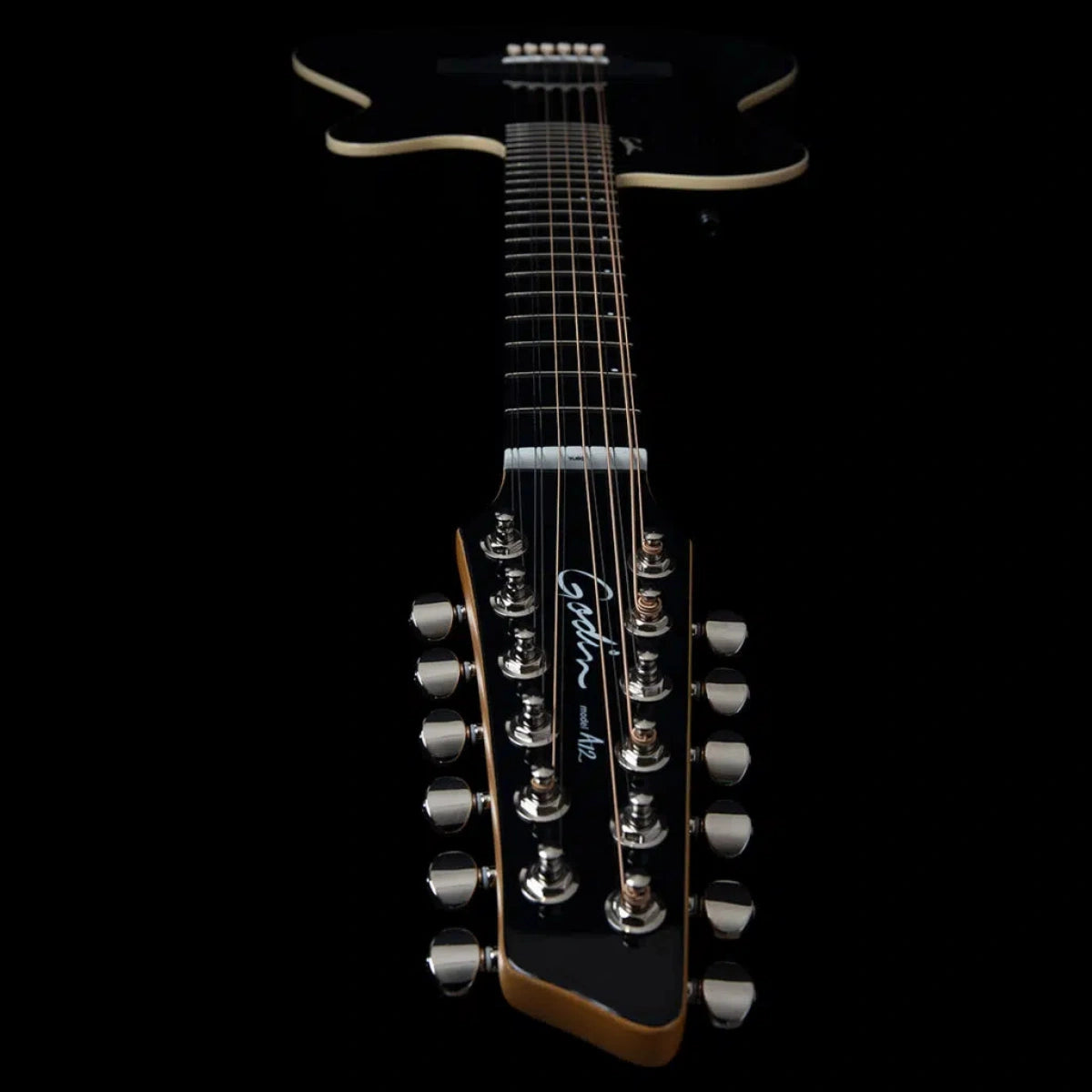 Đàn Guitar Điện Godin A12 Black HG, Black