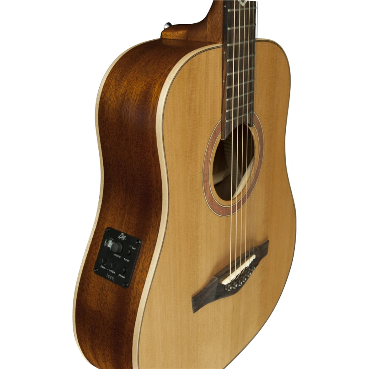 Đàn Guitar Acoustic Electric Eko EVO Mini EQ, Natural