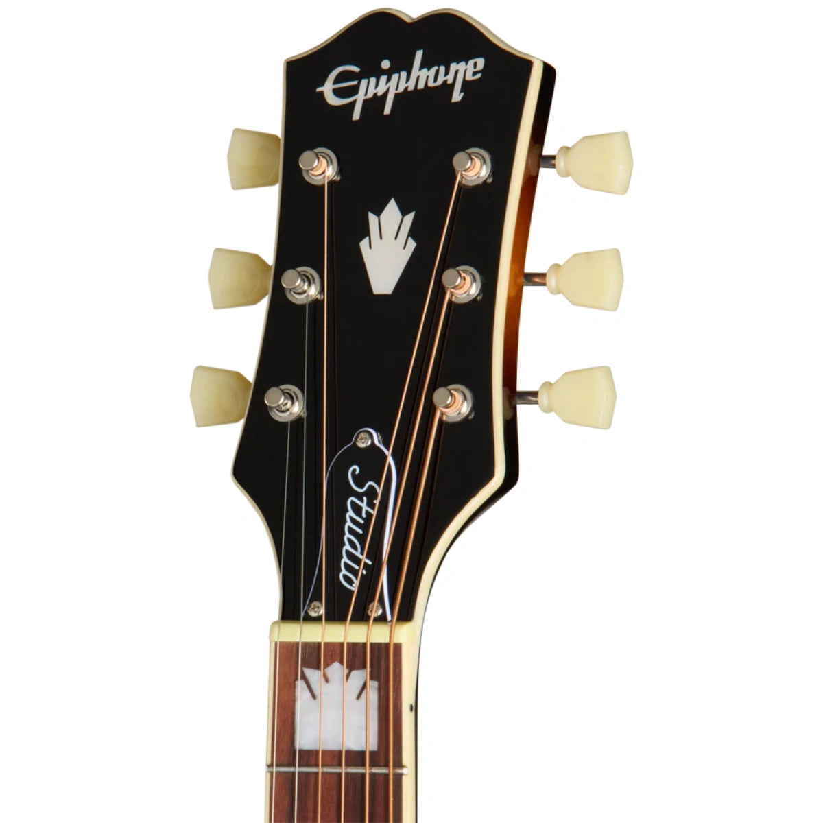 Đàn Guitar Acoustic Epiphone J 200 Studio EC Vintage Sunburst Left Handed