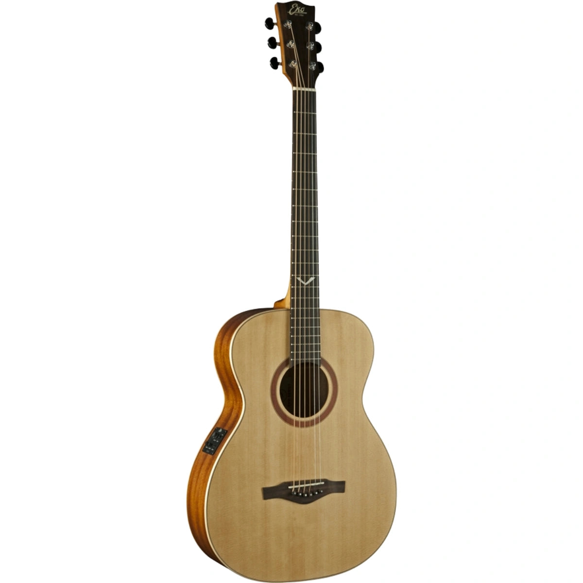 Đàn Guitar Acoustic Electric Eko EVO Baritone EQ, Natural