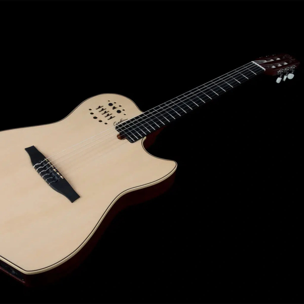 Đàn Guitar Điện Godin Multiac Nylon String Natural HG, Natural