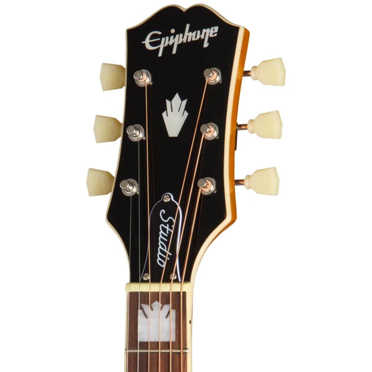 Đàn Guitar Acoustic Epiphone J 200 Studio EC Natural Left Handed