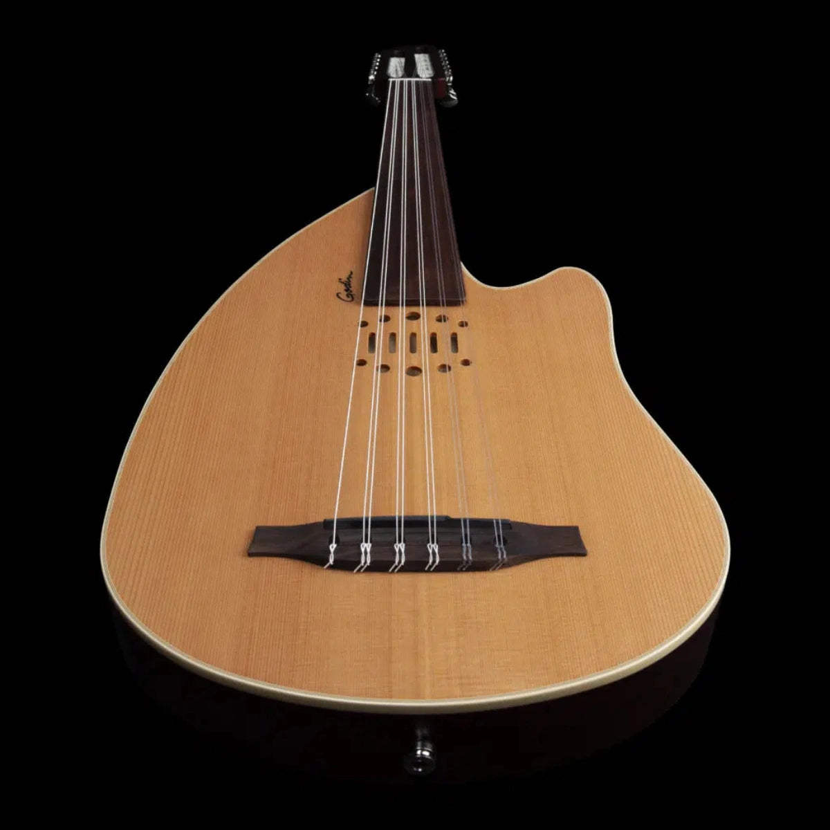 Đàn Guitar Điện Godin Multi Oud Encore Nylon, Natural SG