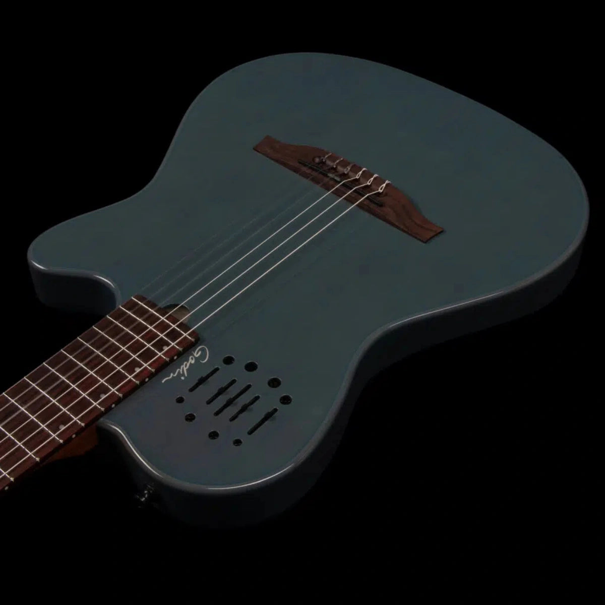 Đàn Guitar Điện Godin Multiac Mundial Arctik, Blue