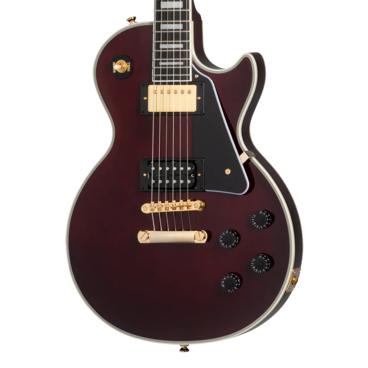 Đàn Guitar Điện Epiphone Jerry Cantrell Wino Les Paul Custom, Dark Wine Red
