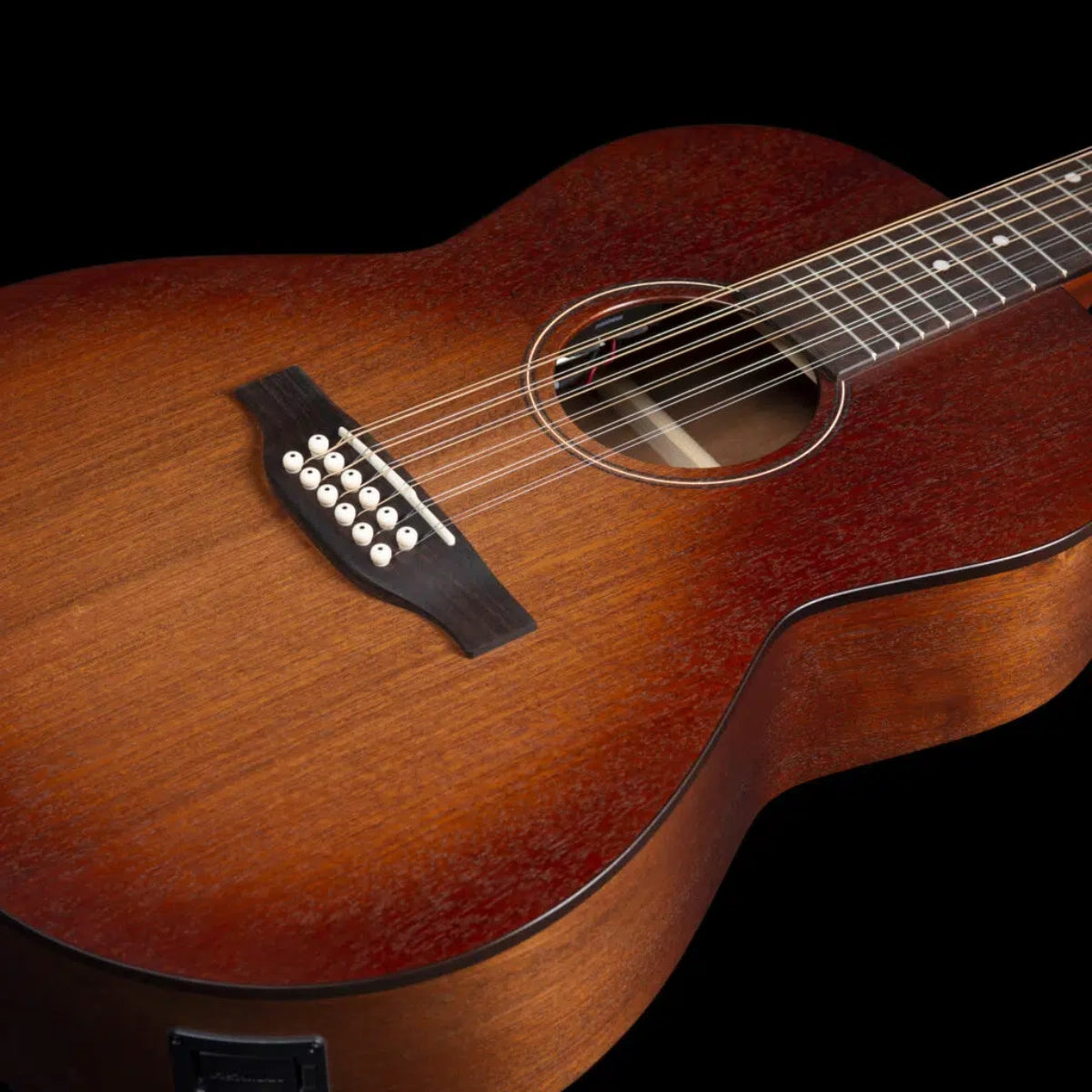 Đàn Guitar Acoustic Godin Mahogany Folk 12 Rustic Burst A/E Rustic Burst