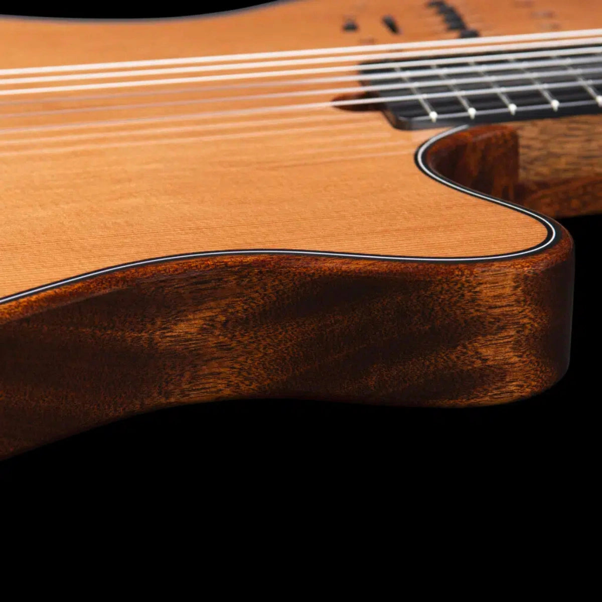 Đàn Guitar Điện Godin Multiac Grand Concert Mahogany Deluxe, Natural