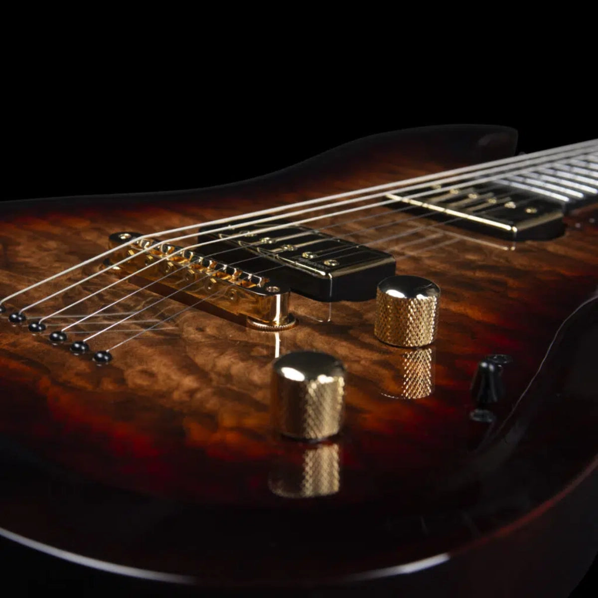 Đàn Guitar Điện Godin Artisan ST-II Whiskey Burst EN, Whiskey Burst