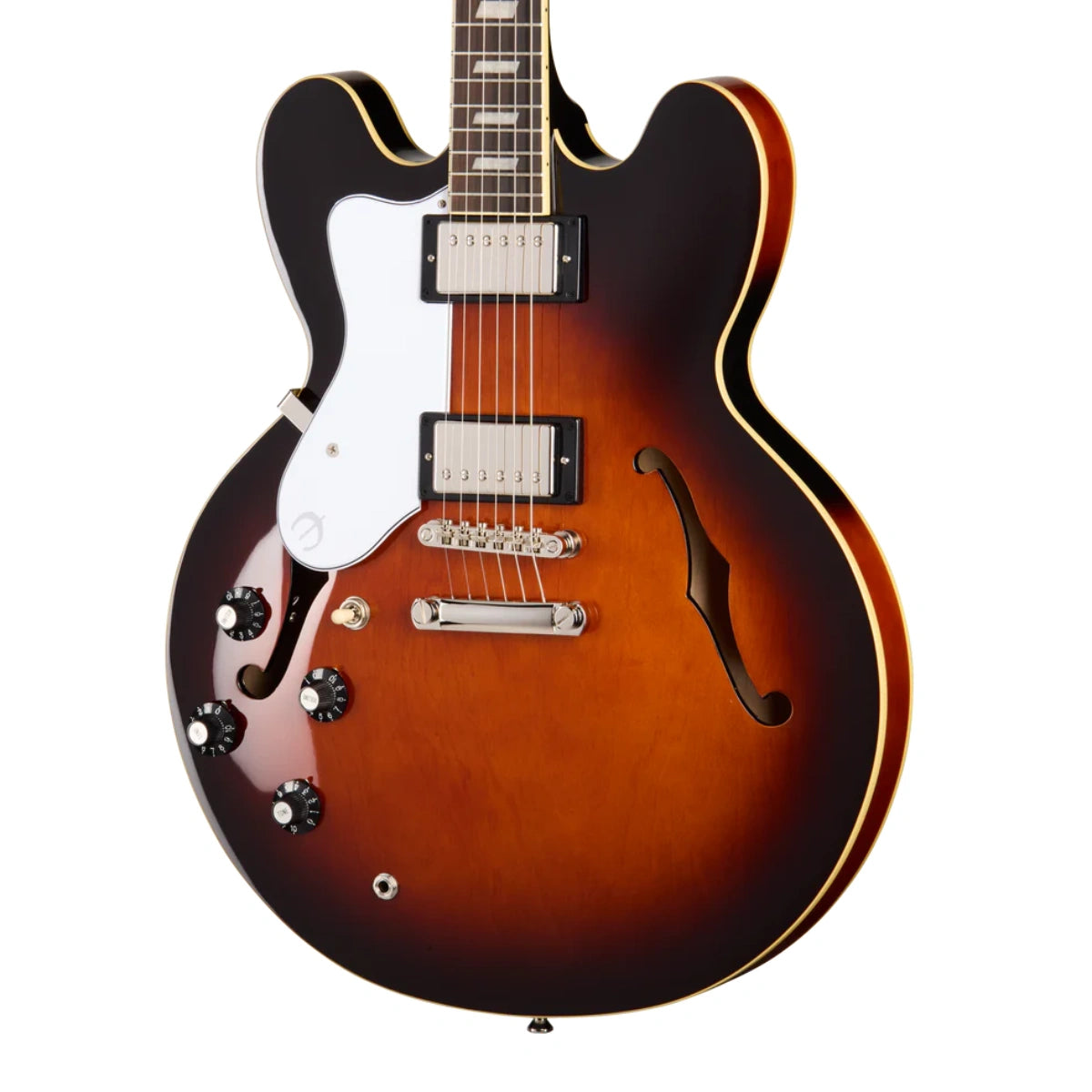 Đàn Guitar Điện Epiphone Bonehead Riviera Left Handed, Dark Tobacco Sunburst